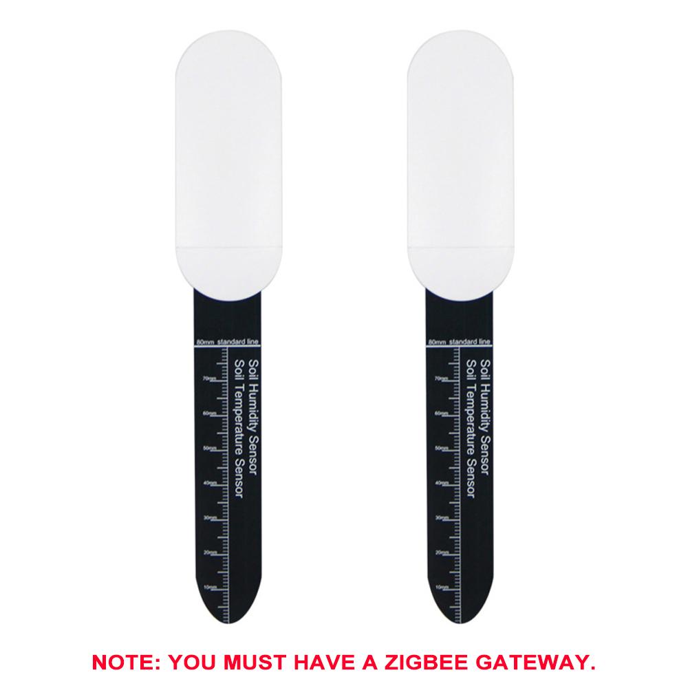 2/3/5/10pcs Zigbee Soil Moisture Sensor Smart Monitor Moisture Tester Flower Pot Soil Greenhouse Garden Planting Humidity Meter