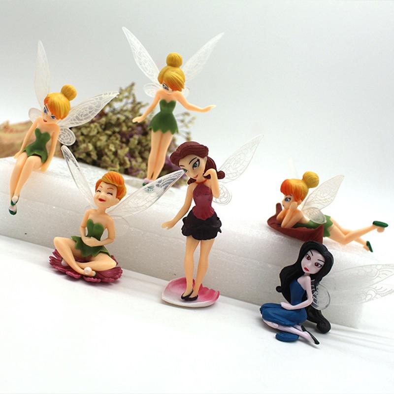 Charming Flower Fairy Figures As Home Decor Or Collectibles