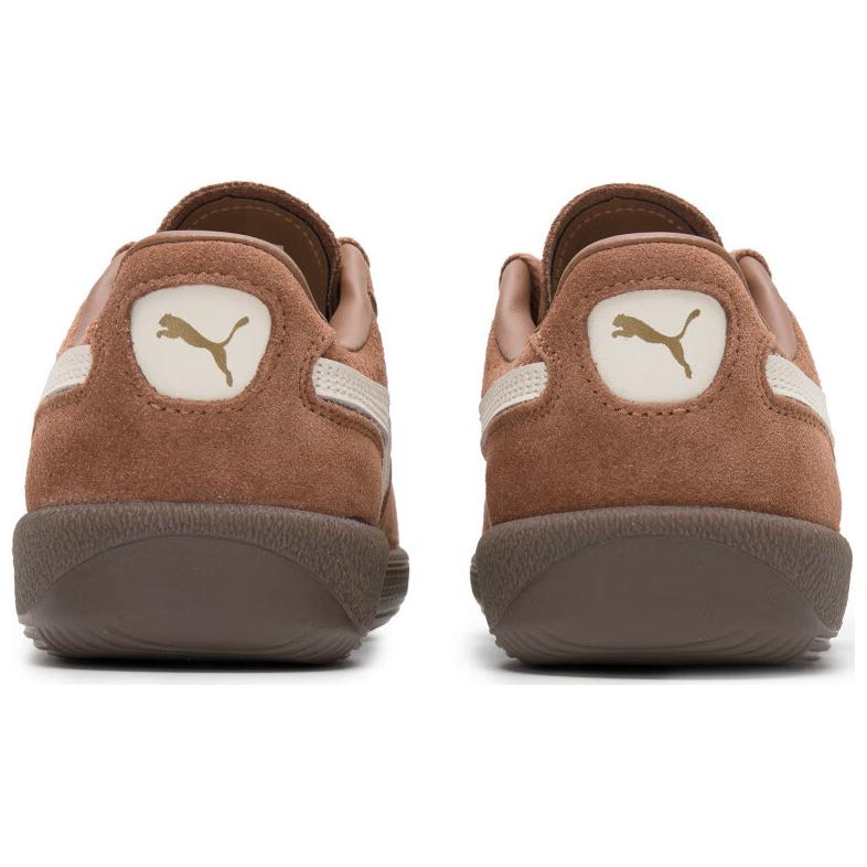 Puma Унисекс Кроссовки Palermo Темно-зеленые PUMA Белые 396463-56