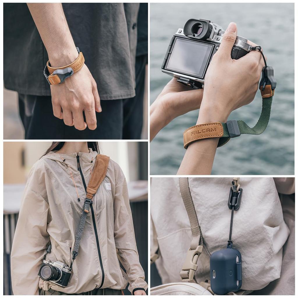 Ремешок для камеры Falcam Hand, магнит, совместимый с Maglink, быстрозастегивающийся плечевой ремень, ремень для быстрой съемки, магнитная пряжка, регулируемая длина