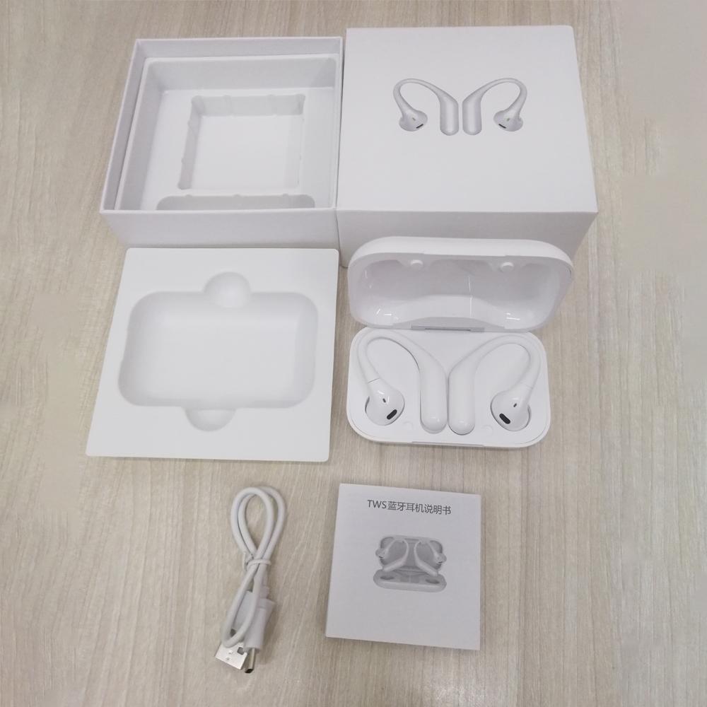 AIR 6 Wireless Bluetooth 5.0 Headset Active Noise Reduction Earphone HD Call Music Sport Headphones with Charging Box