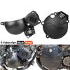 Motocross Orange Black Engine Protection Cover For KEWS K18 Hengjian HJ250h-R 2T Kayo KT250 Loncin MT250 Dirt