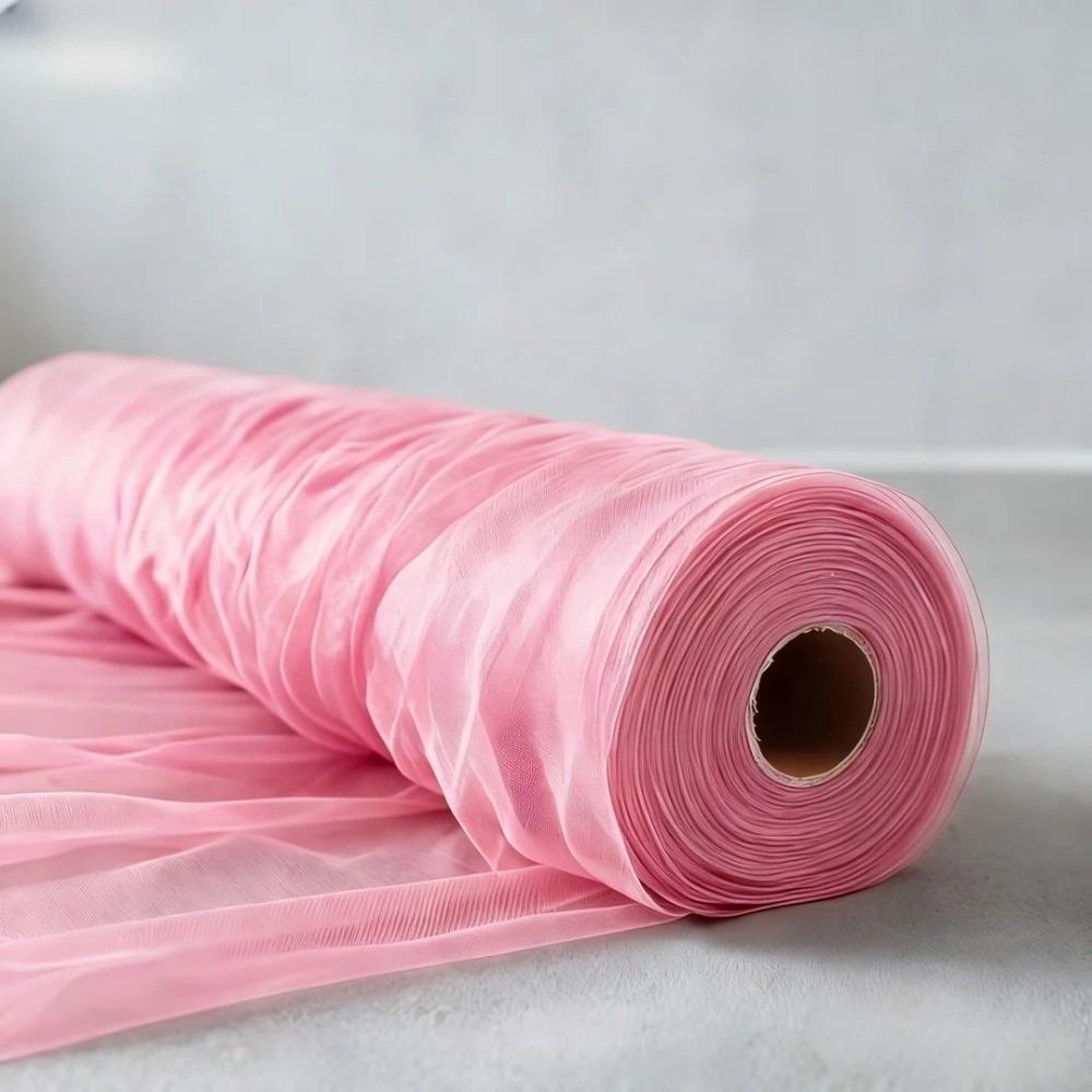DIY Craft Sheer Tulle Fabric Ribbon Multi-clolor Party Decor Tulle Event Decoration