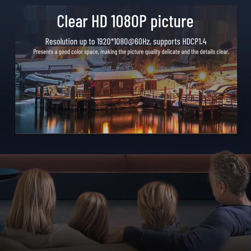 BIAZE HDMI-удлинитель 50 м 1080P по одному кабелю Cat