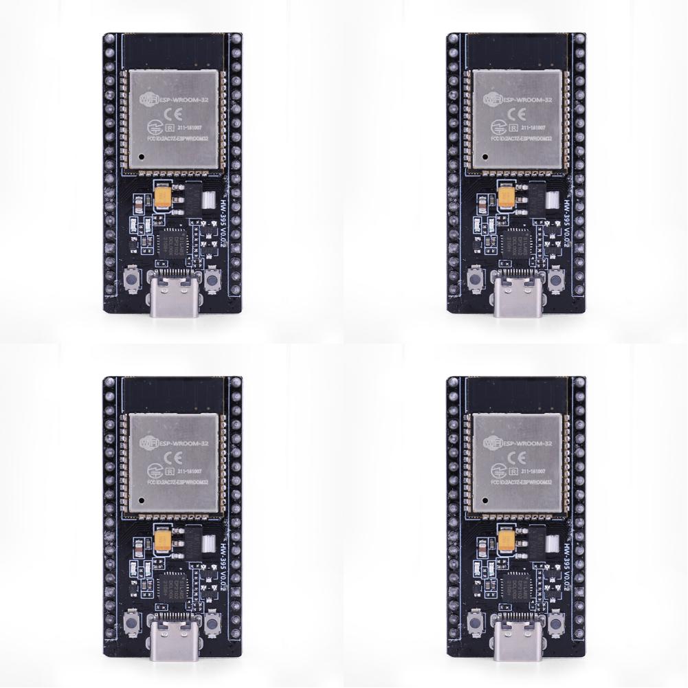 ESP32 WROOM-32 Development Board TYPE-C CH340C/ CP2102 WiFi+Bluetooth Ultra-Low Power Consumption Dual Core Wireless Module