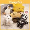 Cartoon Penguin Rabbit Football Shaped Plush Doll Pendant Keychain Gift Birthday