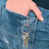 1/2/3/4/5 шт. Металлическое кольцо для ключей Закладка Держатель страницы большим пальцем Открывалка для книг Брелок Зажим для закладки