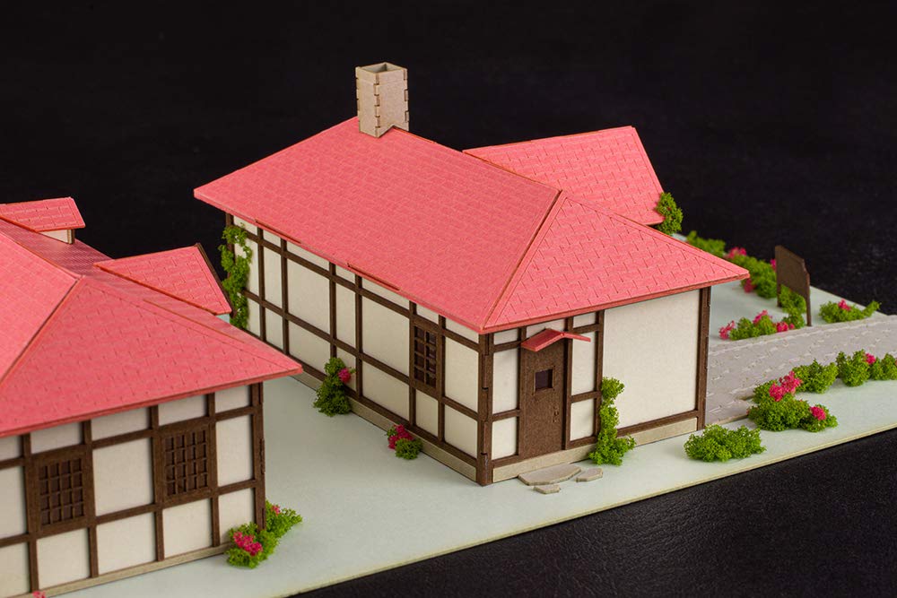 Anitecture 04 Заказывается ли у вас кролик BLOOM Hot Bakery House Scale Paper Craft PP097? & Родители Какао 1/150