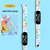 New Cartoon LED Waterproof Sports Watch: Cute Anime Design for Students