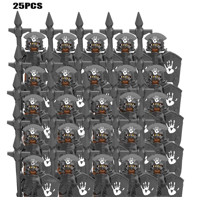 The Movie Monster-Lord Rings Dwarf Warrior Iron Foot Dane Leader of the DWARVES Building Blocks Children Toys