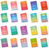 50 Self-Motivation Text Interactive Cards Color Mood Positive Energy Quotes Inspirational Cards