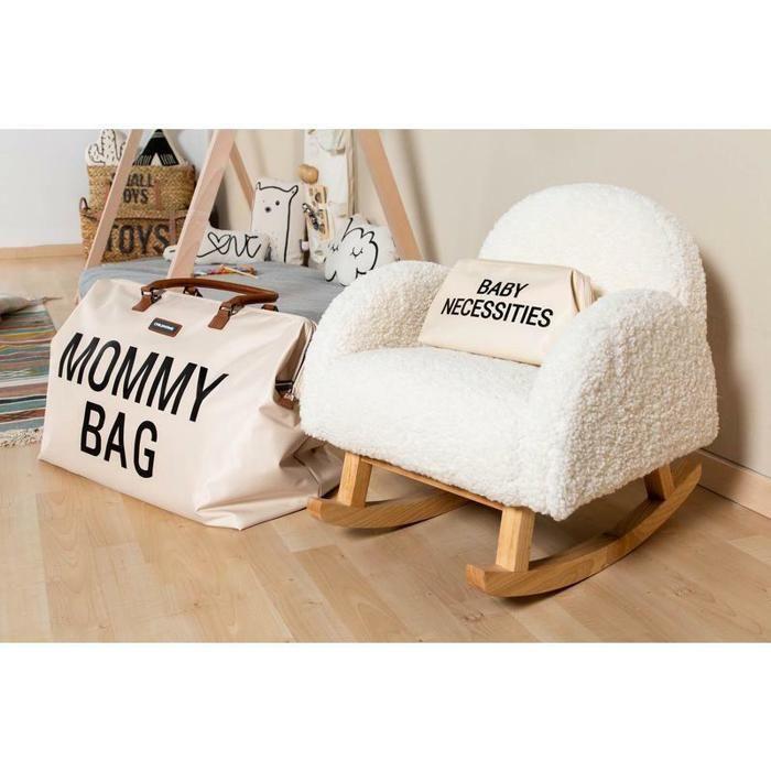 Sac à langer mommy bag blanc cassé