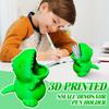 3D Печать Динозавр Ручка Держатель Канцелярские Принадлежности Подставка Подставка Подвеска Подарок