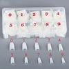 Shills Professional 500 Artificial False Nails Natural French Acrylic Nail Art Decoration Easy Form Nail Art Tips