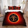 3Pcs Eyes Power Symbol Bedding Sets For All Sizes New 3D Printed Bed Cover Comforter Duvet Cover Pillowcase Bedroom Decoration