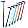 Walking Stick with Ergonomic Handle 2 Section Length Adjustable Stable Anti-Skid Crutch Hiking Cane for Women Men