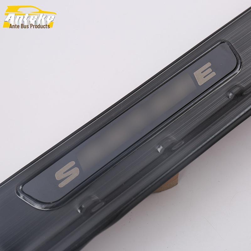 2019 Santa Fe Защита заднего бампера из нержавеющей стали