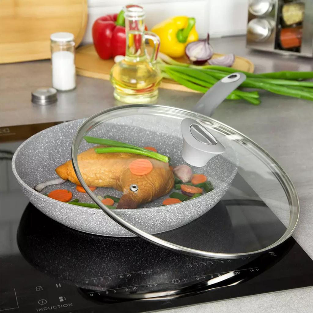 GRANITE FRYING PAN 26cm KLAUSBERG KB-7317 Lid