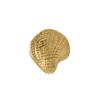 Retro Cabinet Door Knobs Luxury Wardrobe Drawer Pulls Trendy Shell Fish Brass Handle  Cupboard