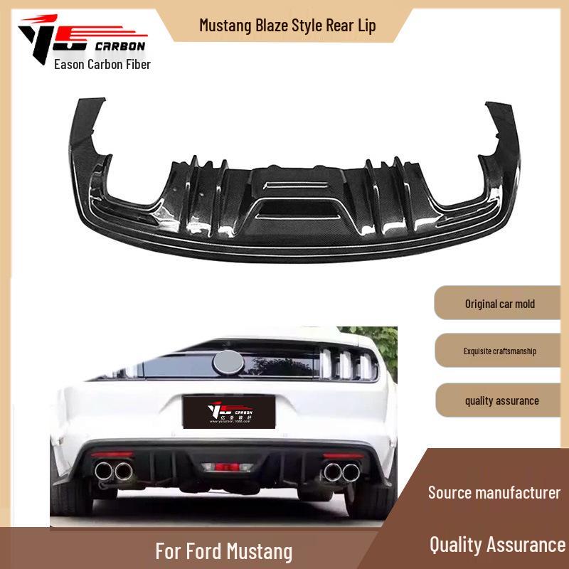 Задний спойлер из углеродного волокна Ford Mustang Blaze Edition (2015-2022)