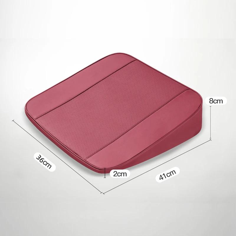 1 шт. автомобильная подушка для сиденья, портативная дышащая подушка для сиденья, утолщенные накладки на заднюю часть автомобиля, универсальные четырехсезонные автомобильные аксессуары
