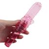 Vibrating Massager Waterproof Lightweight TPE Sex Finger Vibrator Sleeve for Hotel