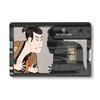 Victorinox SwissCard Sharaku Черная Многофункциональная Канцелярия Включает Ножницы и Шариковую Ручку 10 Швейцарских Идеально для Дня Рождения Предмет Укиё-э Ручка,