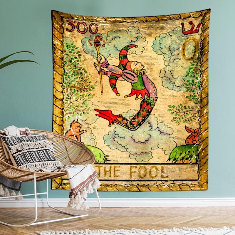 Ретро настенный узор гобелен украшение для дома гобелен офис гостиная гобелен