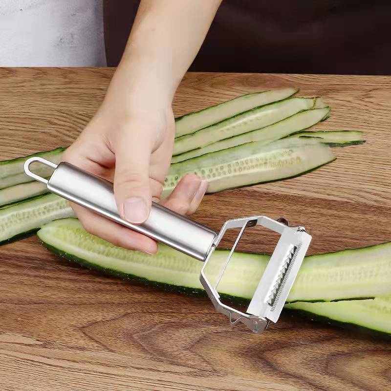 Многофункциональная кухонная овощечистка для овощей и фруктов, прочная картофелерезка из нержавеющей стали, бытовой измельчитель, овощечистка для моркови