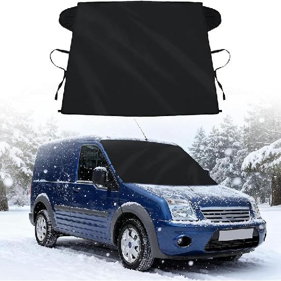Windshield Cover For Ice And Snow For Ford 2015-2024 2025 2026 F150 250/ F350 F450 Super Crew Cab, XL XLT Limited Raptor Windshield Frost Cover For