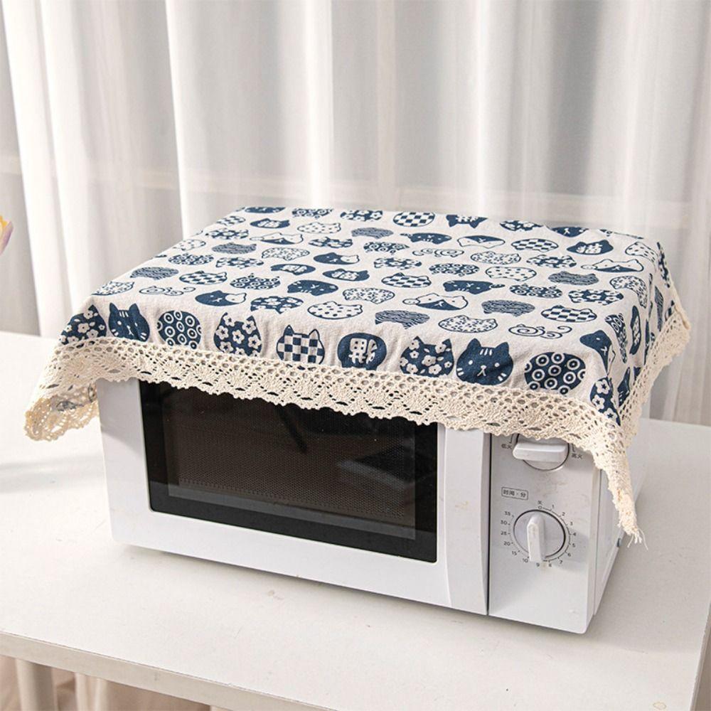 1Pcs 40x60cm Microwave Dust Cloth Dustproof Table Cloth for Desk Photo Background