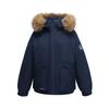 Women's Autumn and Winter Coat Hooded Fur Collar Thickened Loose Windproof Short Women's Jacket