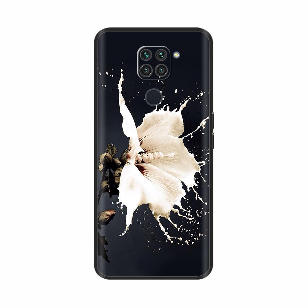 Чехол Для Xiaomi Redmi Note 9 Чехол Мягкая Черная Силиконовая Задняя Крышка Для Redmi Note9 Чехол Redmi Note 9 Чехол Funda Coque Бампер Оболочка