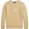 Polo Ralph Lauren Logo Letter Crew Neck Long Sleeve Sweatshirt Kids Sweatshirt Beige 323958154-002