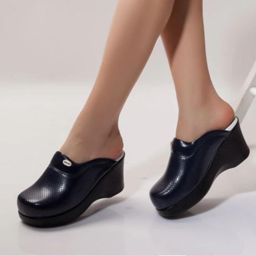 Ортопедические женские медицинские сабо — противоскользящие, удобные