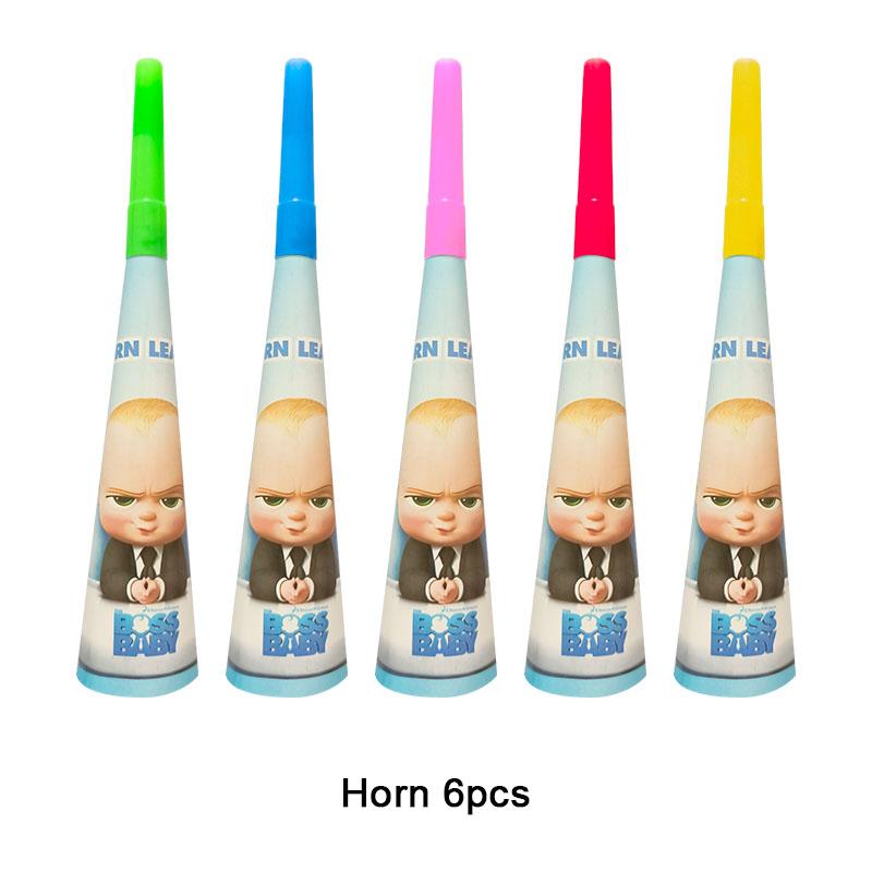 Bossed Baby Theme Birthday Party Decoration Newborn 1St Tableware Set Plate Cup Balloons For Kids Baby Shower Party Faovrs Gifts