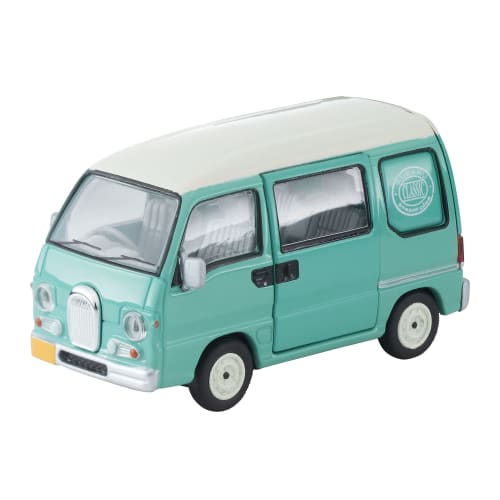 TOMYTEC Tomica Limited Vintage Neo 1/64 Scale LV-N249a Subaru Sambar Dias Classic 1993 Model, Green/White, Finished Product