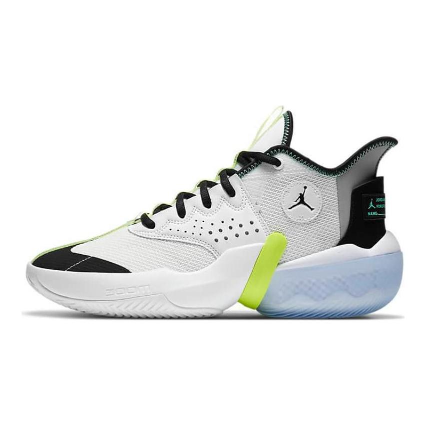 Jordan React Elevation Pf Белый Черный Зеленый Светящийся Jordan CK6617-103