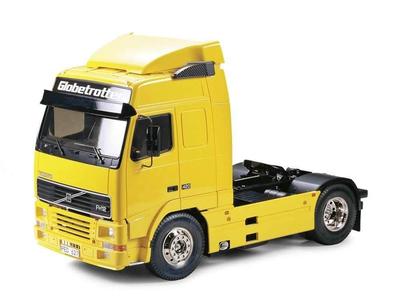 Tamiya Электрическая радиоуправляемая серия больших грузовиков масштаба 1/14 №. 12 Тягач Volvo FH12 Globetrotter 420 Модель на радиоуправлении 56312