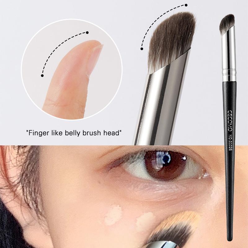 1 шт. кисти для консилера, прецизионные мягкие пушистые кисти для размазывания, акне, темные круги, многофункциональные инструменты для макияжа