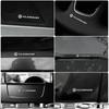 5/10Pcs Car Audio Speaker 3D Aluminum Badge Logo Stickers For VW GTI Polo Golf Passat Tiguan Arteon CC Taigo Caddy Jetta Hub Cap QK7