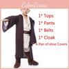 Costume Darth Vader Kids Jumpsuit Jedi Suit Cape Mask Cosplay Girls