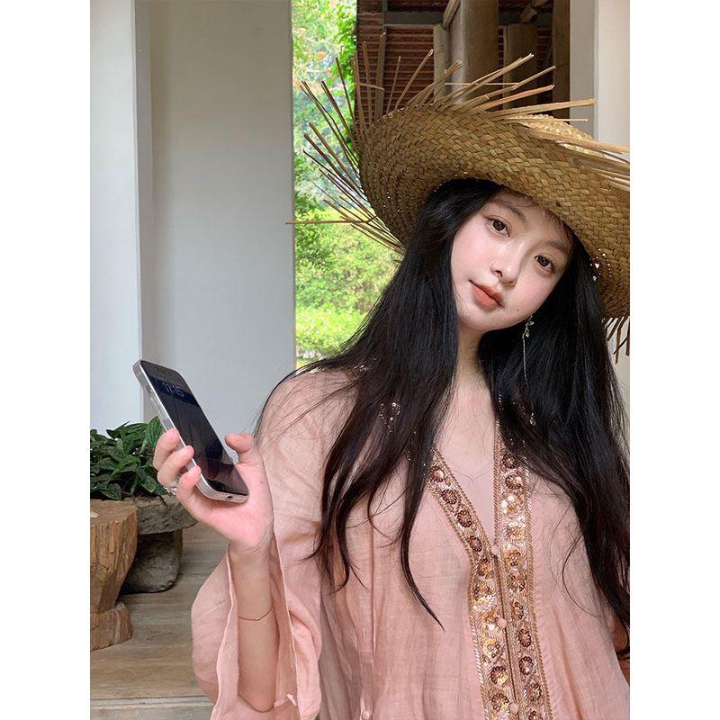This Year's Trendy, Beautiful, and Unique Vacation-Style Loose-Fitting, High-End, and Elegant Dresses for Women, New Summer 2026 Collection