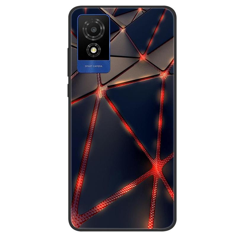 Case For TCL 501 Case TCL501Cool Silicone Protective Cover for TCL 501 T433D 2024 Bumper Protector Fundas Coque Shockproof