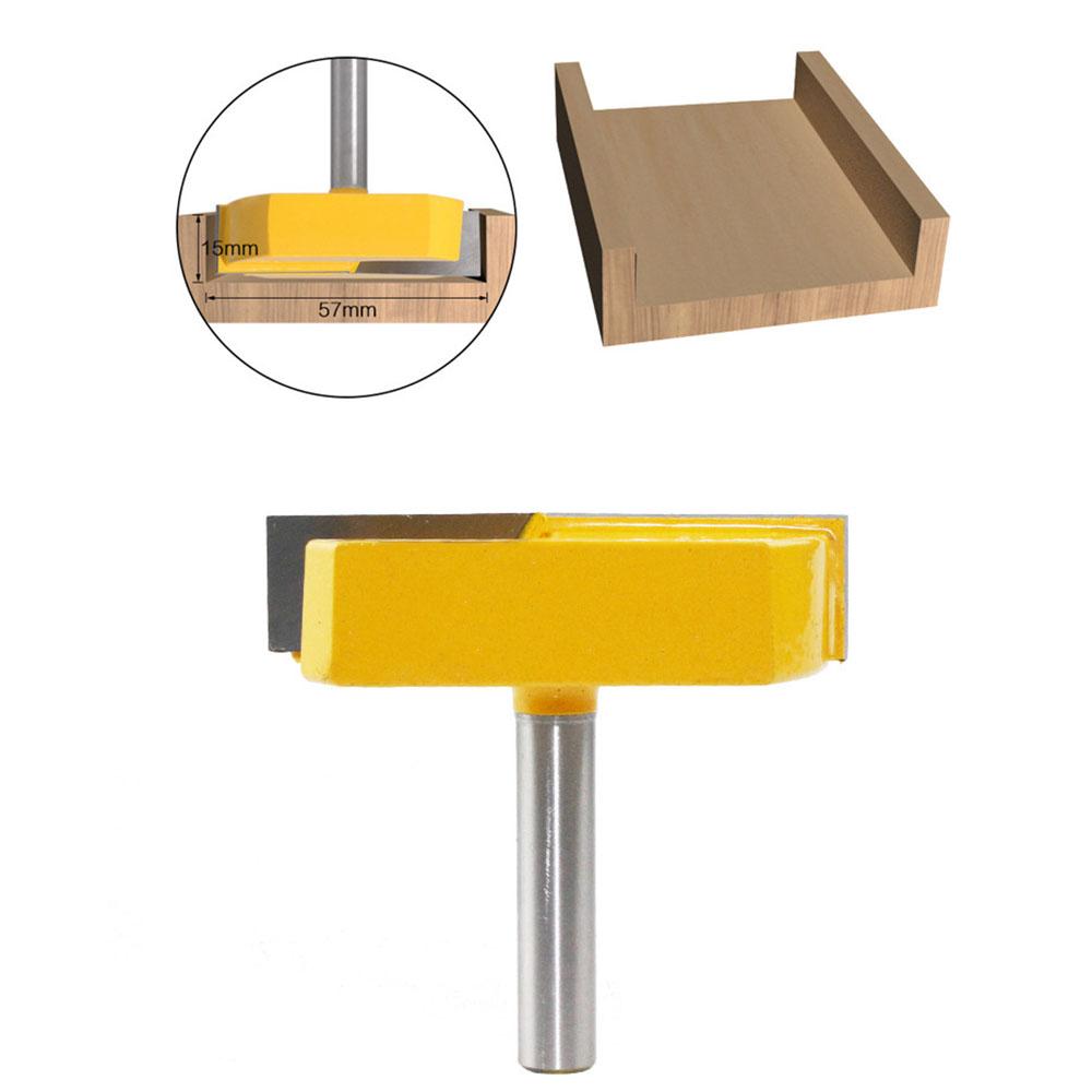 Очистка нижней фрезы с диаметром хвостовика 8 мм для фрезерной фрезы для строгания поверхности