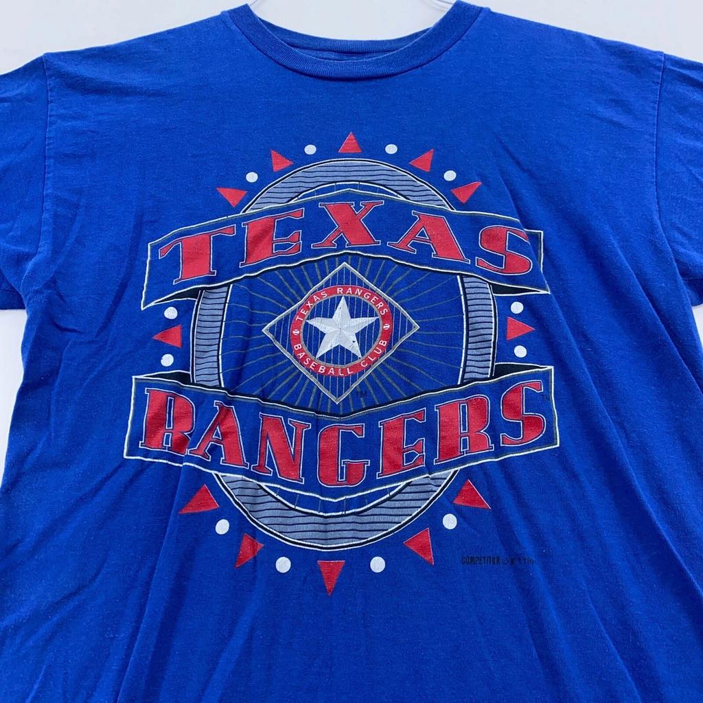 Винтажная футболка 90-х TEXAS RANGERS РАЗМЕР M бейсбол mlb мягкая
