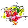 60/75Pcs Fishing Lure Hooks Kit Super Sharp Rustproof Corrosion Resistant Portable Freshwater Metal Hooks Fishing Jig Set