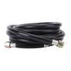 High Pressure Gas Line Hose QCC1 20ft 38in Female To 18in MNPT RV Gas Line for Grill Fire Pit
