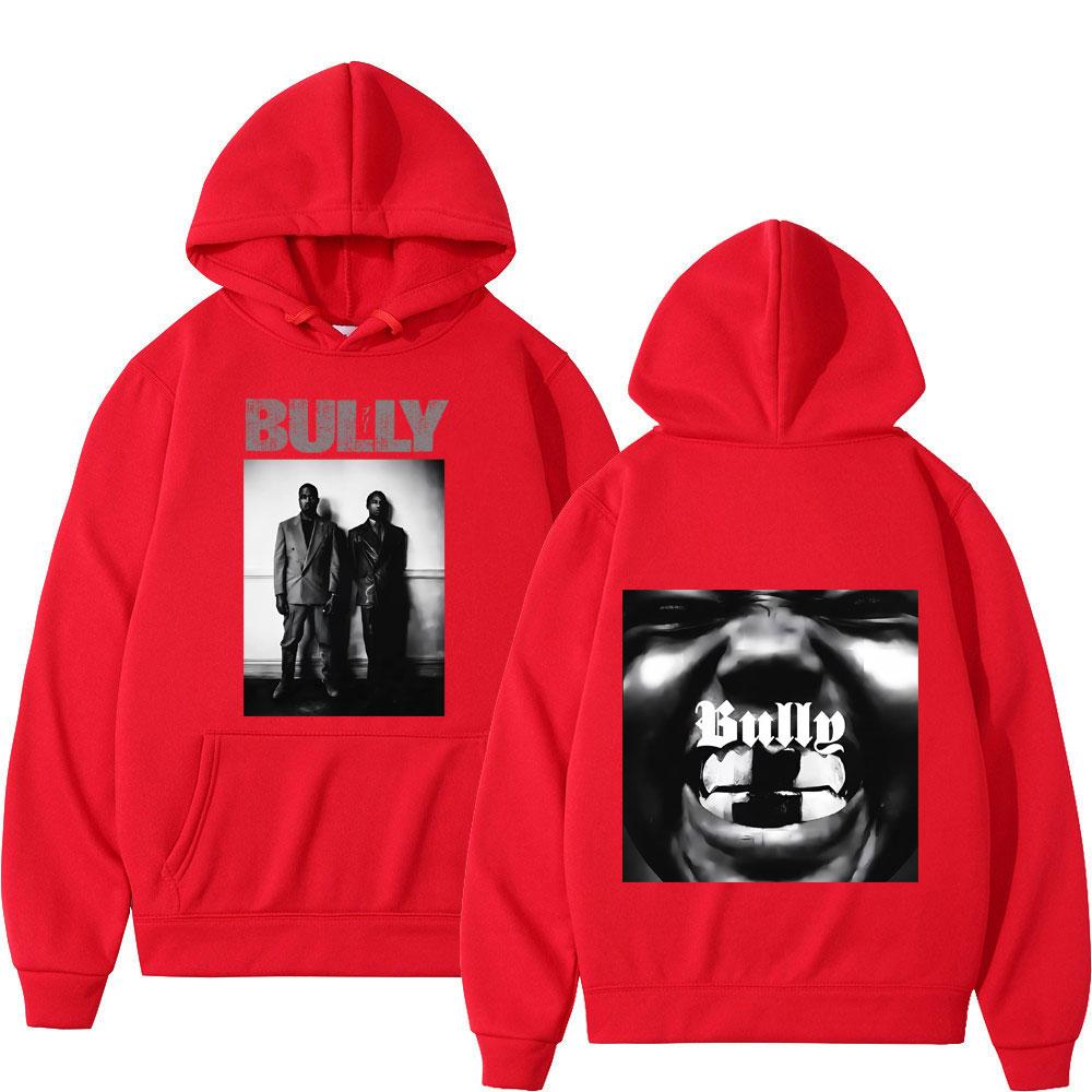 Kanye West Bully Album 2026 Tour Print Thoodie Men Women Fashion Hip-hop Pullover Loose Casual Vintage Long Sleeves Tracksuit