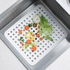 Resin Sink Protectors Anti-blocking Dish Drying Mat Sink Drain Mat  Vegetable and Fruit